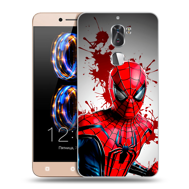 Пластиковый чехол на LeRee Le3 с принтом Spiderman Человек паук Пластиковый чехол на LeRee Le3 с принтом Spiderman Человек паук
