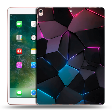 Силиконовый чехол на планшета Ipad Pro 10.5 с принтом Геометрия неона Силиконовый чехол на планшета Ipad Pro 10.5 с принтом Геометрия неона