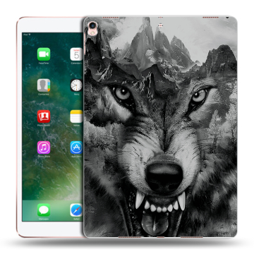 Силиконовый чехол на планшета Ipad Pro 10.5 с принтом Волк Силиконовый чехол на планшета Ipad Pro 10.5 с принтом Волк