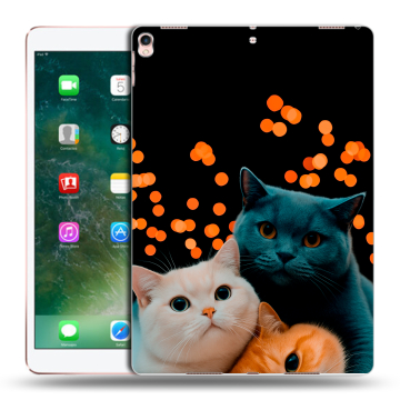 Силиконовый чехол на планшета Ipad Pro 10.5 с принтом Кошки Силиконовый чехол на планшета Ipad Pro 10.5 с принтом Кошки