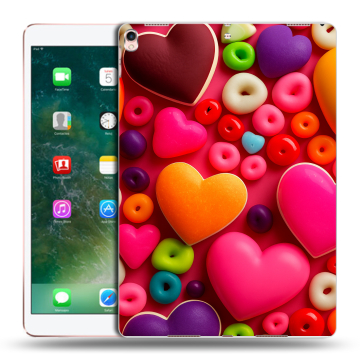 Силиконовый чехол на планшета Ipad Pro 10.5 с принтом Сердечки Силиконовый чехол на планшета Ipad Pro 10.5 с принтом Сердечки