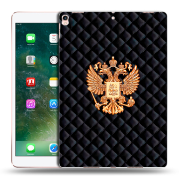 Силиконовый чехол на Ipad Pro 10.5 с принтом Герб России принт