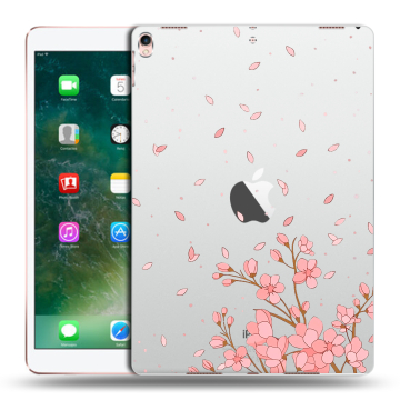 Силиконовый чехол на Ipad Pro 10.5 с принтом Ветка сакуры
