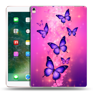 Силиконовый чехол на Ipad Pro 10.5 с принтом Бабочки Силиконовый чехол на Ipad Pro 10.5 с принтом Бабочки