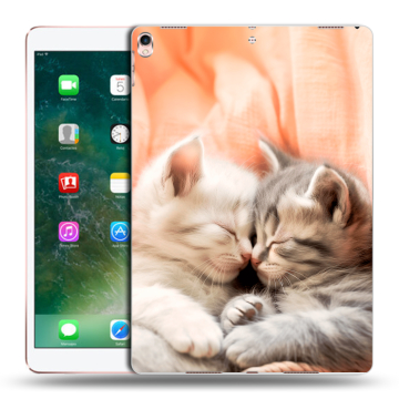 Силиконовый чехол на Ipad Pro 10.5 с принтом Котята