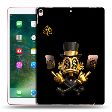 Силиконовый чехол на Ipad Pro 10.5 с принтом Золотой скрудж макдак