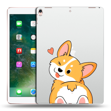 Силиконовый чехол на Ipad Pro 10.5 с принтом Корги