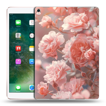 Силиконовый чехол на Ipad Pro 10.5 с принтом Розовые розы