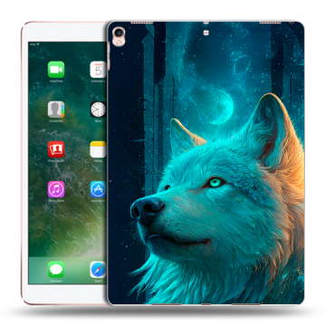 Силиконовый чехол на Ipad Pro 10.5 с принтом бабочки саккура