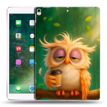 Силиконовый чехол на Ipad Pro 10.5 с принтом сова