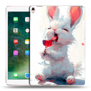 Силиконовый чехол на Ipad Pro 10.5 с принтом кролик зайчик
