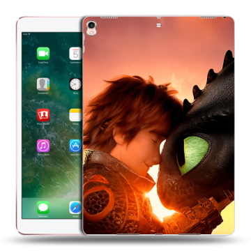 Силиконовый чехол на Ipad Pro 10.5 с принтом Как приручить дракона