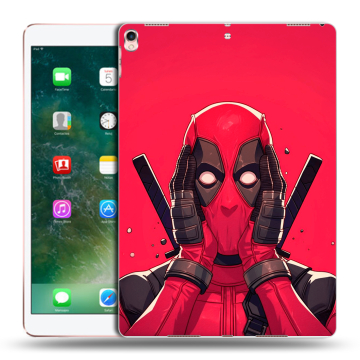 Силиконовый чехол на Ipad Pro 10.5 с принтом Дедпул Deadpool