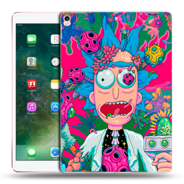 Силиконовый чехол на Ipad Pro 10.5 с принтом Рик и Морти Rick Morty Силиконовый чехол на Ipad Pro 10.5 с принтом Рик и Морти Rick Morty