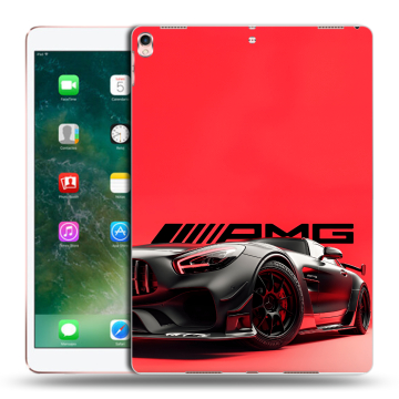 Силиконовый чехол на Ipad Pro 10.5 с принтом Мерседес Mercedes AMG