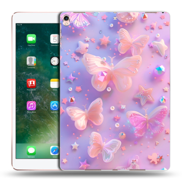 Силиконовый чехол на Ipad Pro 10.5 с принтом Бабочки