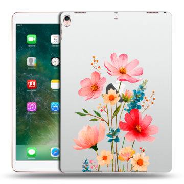 Силиконовый чехол на Ipad Pro 10.5 с принтом Цветы