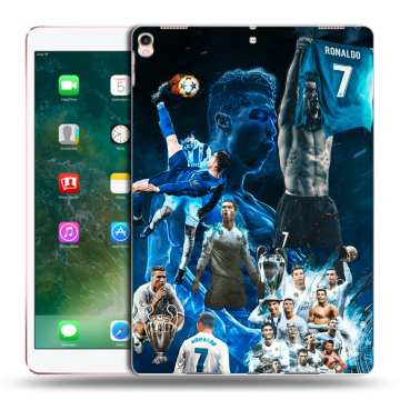 Силиконовый чехол на Ipad Pro 10.5 с принтом Реал Роналдо Силиконовый чехол на Ipad Pro 10.5 с принтом Реал Роналдо