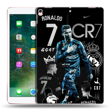 Силиконовый чехол на Ipad Pro 10.5 с принтом Реал Роналдо