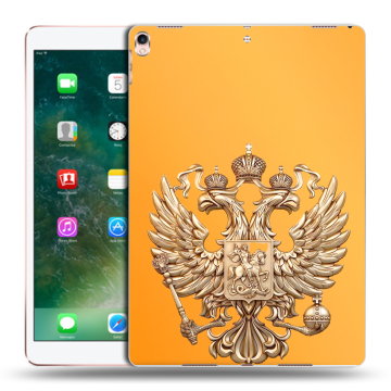 Силиконовый чехол на Ipad Pro 10.5 с принтом Герб Флаг России