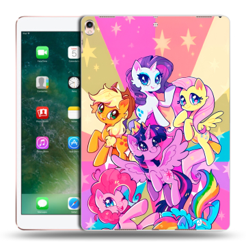 Силиконовый чехол на Ipad Pro 10.5 с принтом My little pony Дружба чудо