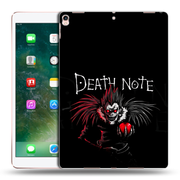 Силиконовый чехол на планшета Ipad Pro 10.5 с принтом Death note Тетрадь смерти