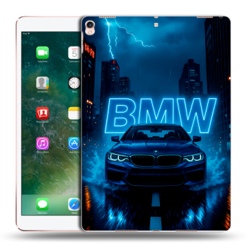 Силиконовый чехол на планшета Ipad Pro 10.5 с принтом BMW БМВ