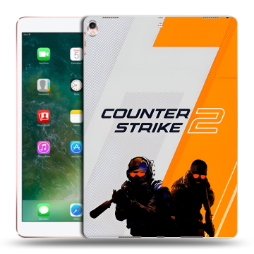 Силиконовый чехол на планшета Ipad Pro 10.5 с принтом Counter Strike