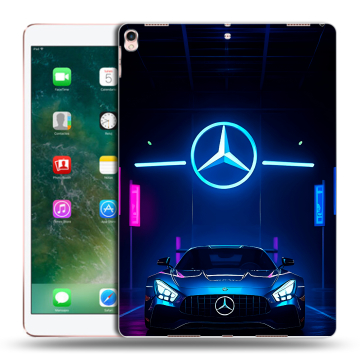 Силиконовый чехол на Ipad Pro 10.5 с принтом Mercedes Мерседес