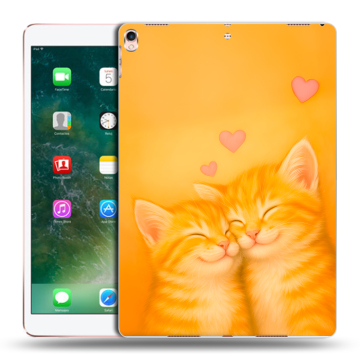 Силиконовый чехол на планшета Ipad Pro 10.5 с принтом Милые котята