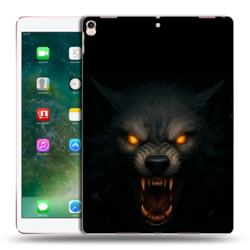 Силиконовый чехол на Ipad Pro 10.5 с принтом Волк