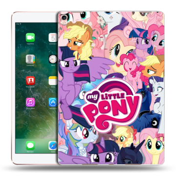 Силиконовый чехол на Ipad Pro 10.5 с принтом My little pony Дружба чудо