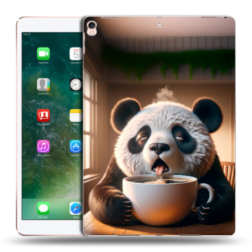 Силиконовый чехол на Ipad Pro 10.5 с принтом смешная панда