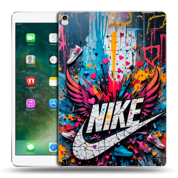 Силиконовый чехол на Ipad Pro 10.5 с принтом Nike Найк