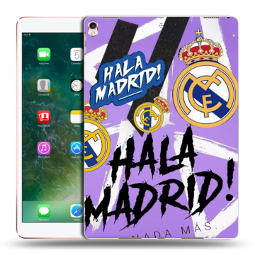 Силиконовый чехол на Ipad Pro 10.5 с принтом Real Madrid Реал Мадрид