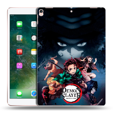 Силиконовый чехол на Ipad Pro 10.5 с принтом Demon Slayer Клинок рассекающий демонов