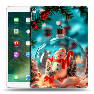 Силиконовый чехол на Ipad Pro 10.5 с принтом Новый год