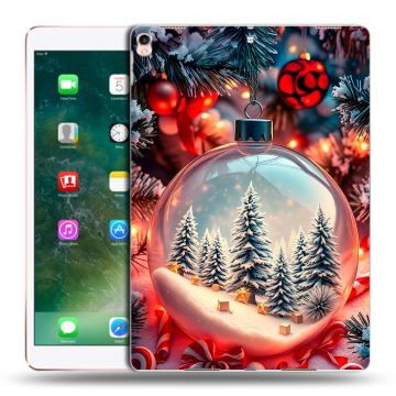 Силиконовый чехол на Ipad Pro 10.5 с принтом Новый год
