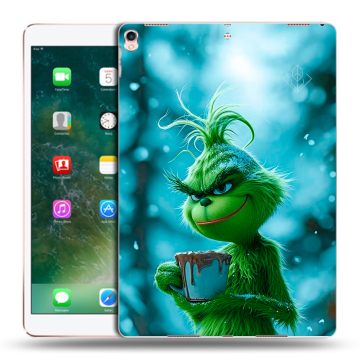 Силиконовый чехол на Ipad Pro 10.5 с принтом Новый год гринч