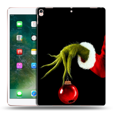 Силиконовый чехол на Ipad Pro 10.5 с принтом Новый год Гринч