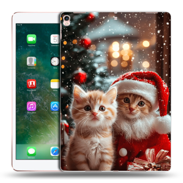 Силиконовый чехол на Ipad Pro 10.5 с принтом Новый год
