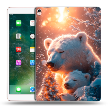 Силиконовый чехол на Ipad Pro 10.5 с принтом Новый год