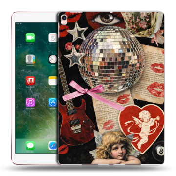 Силиконовый чехол на Ipad Pro 10.5 с принтом для девочек