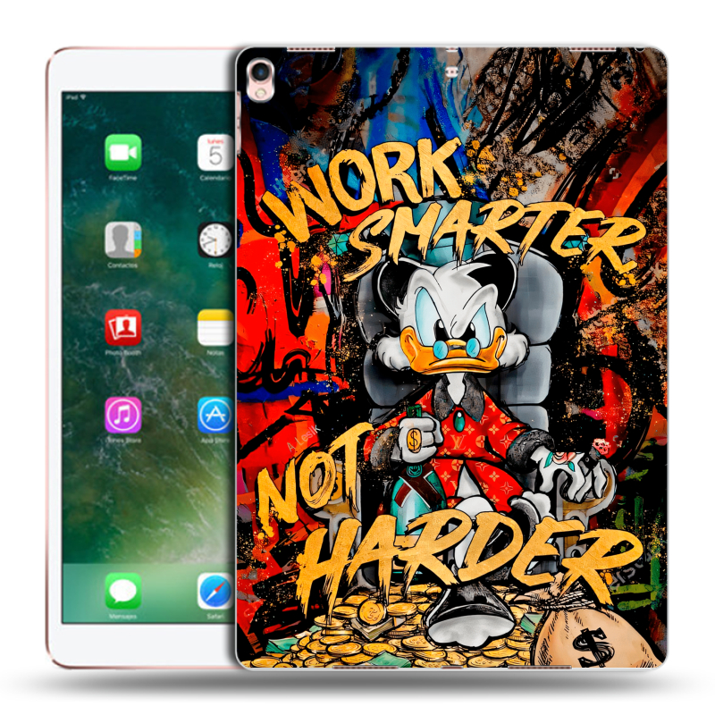 Силиконовый чехол на Ipad Pro 10.5 с принтом Дональд Дак Деньги Силиконовый чехол на Ipad Pro 10.5 с принтом Дональд Дак Деньги
