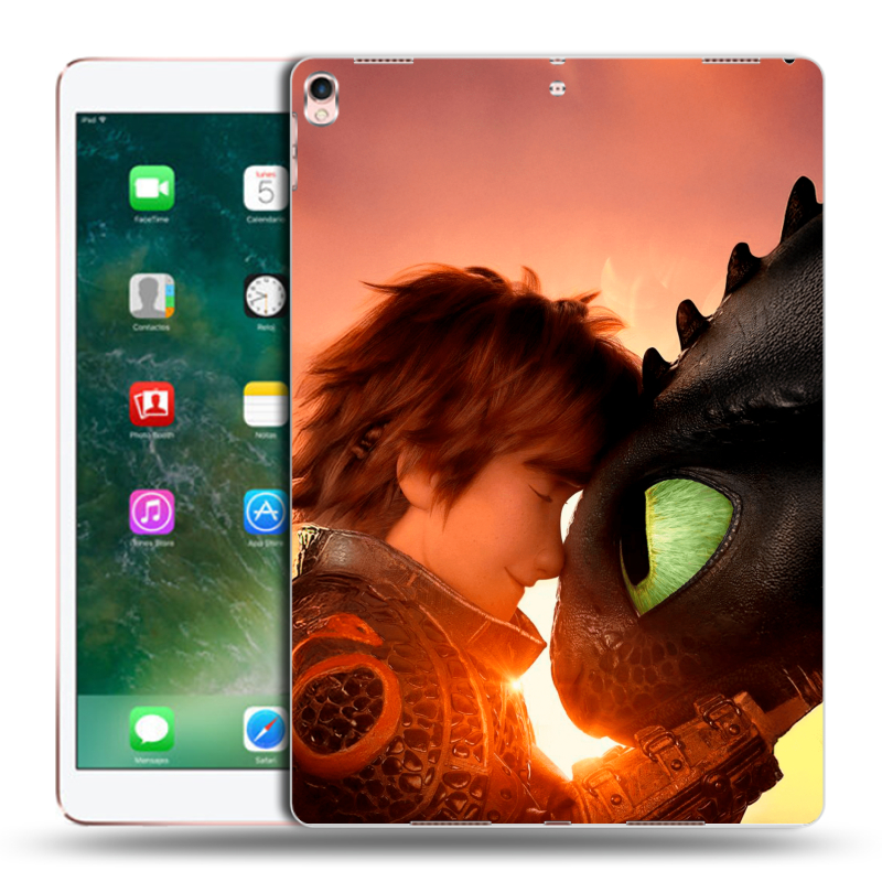Силиконовый чехол на Ipad Pro 10.5 с принтом Как приручить дракона Силиконовый чехол на Ipad Pro 10.5 с принтом Как приручить дракона