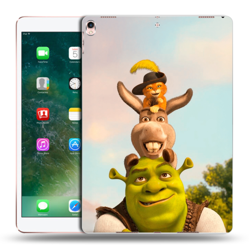 Силиконовый чехол на Ipad Pro 10.5 с принтом Шрек Shrek Силиконовый чехол на Ipad Pro 10.5 с принтом Шрек Shrek