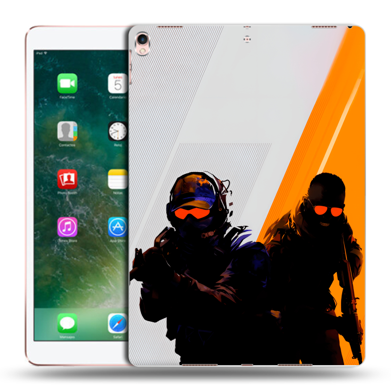 Силиконовый чехол на Ipad Pro 10.5 с принтом Контер страйк Counter strike Силиконовый чехол на Ipad Pro 10.5 с принтом Контер страйк Counter strike