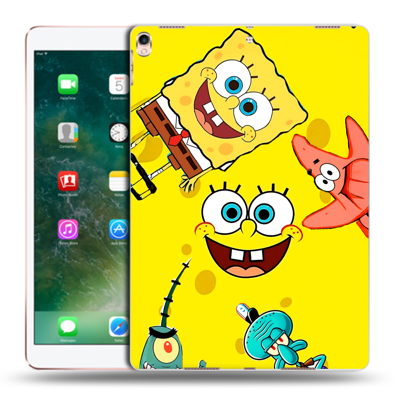 Силиконовый чехол на Ipad Pro 10.5 с принтом Спанч боб Спанчбоб Силиконовый чехол на Ipad Pro 10.5 с принтом Спанч боб Спанчбоб