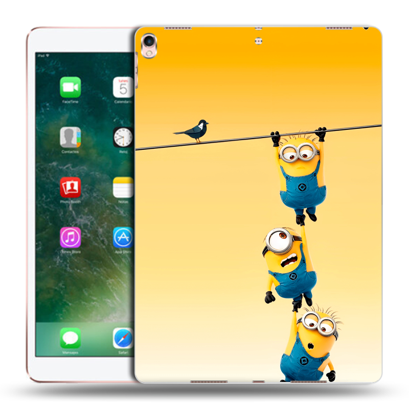 Силиконовый чехол на планшета Ipad Pro 10.5 с принтом Миньоны Силиконовый чехол на планшета Ipad Pro 10.5 с принтом Миньоны