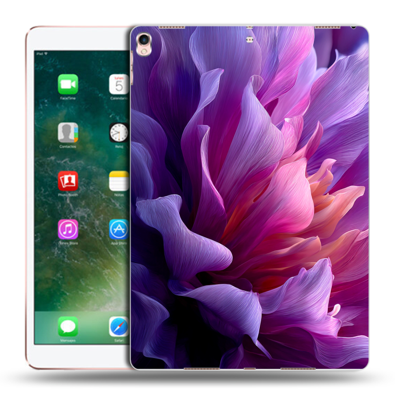 Силиконовый чехол на планшета Ipad Pro 10.5 с принтом женский цветы Силиконовый чехол на планшета Ipad Pro 10.5 с принтом женский цветы